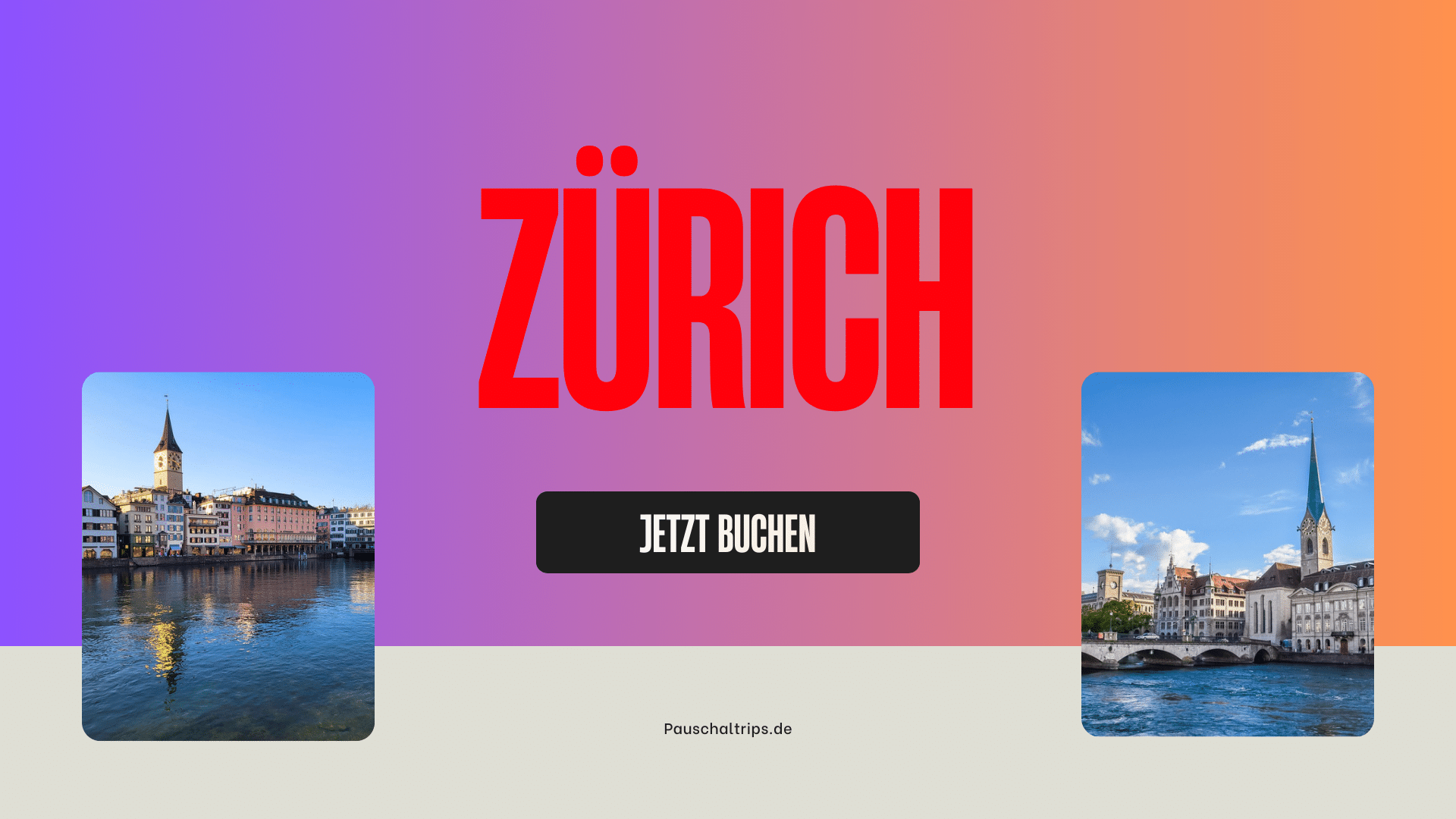 Buche eine Cityreise im März nach Zürich