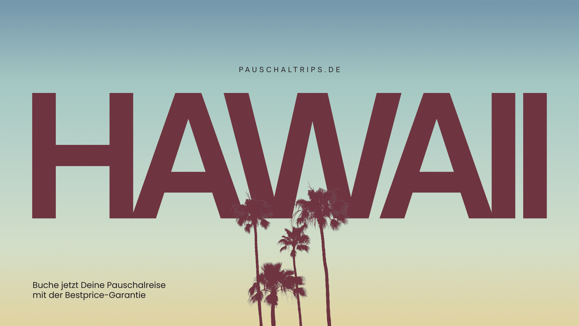 Möchtest Du im Januar nach Hawaii fliegen?