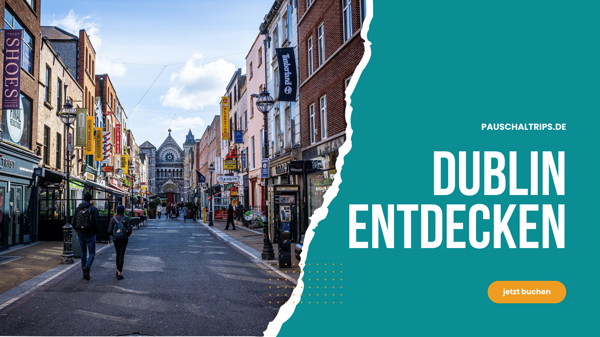 Buche eine Cityreise im Mai nach Dublin