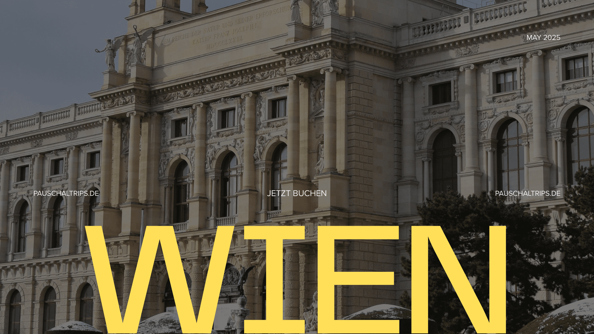 Buche eine Cityreise im März nach Wien