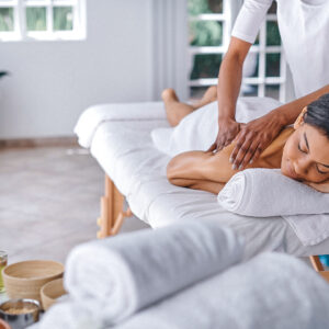 Beauty-Anwendung mit Massage