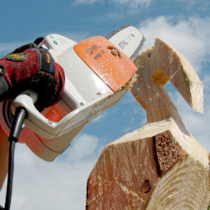 Schnitzen mit der Kettensäge