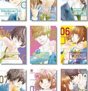 Manga-Sammlung: Schüchterne Küsse - Die komplette Reihe (9 Mangas)