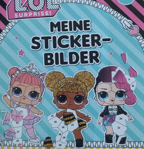 L.O.L. Surprise - Meine Stickerbilder, Zahl für Zahl zum Meisterwerk