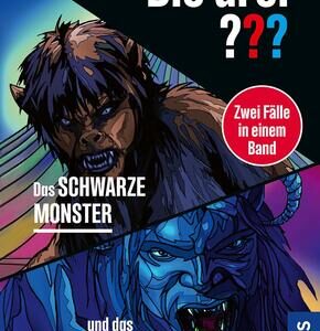 Die drei ???, Das schwarze Monster / und das blaue Biest (Doppelband)