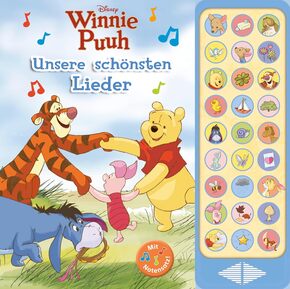 Winnie Puuh, Disney: Unsere schönsten Lieder - 27-Button-Soundbuch