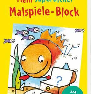 Mein superdicker Malspiele-Block