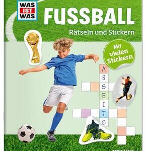 WAS IST WAS Fußball, Rätseln und Stickern