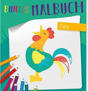 Mein erstes buntes Malbuch. Tiere