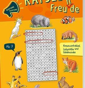 Achtung, Achtung Rätselfreu(n)de. Kreuzworträtsel, Labyrinthe und Geheimcodes