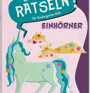 Einfach rätseln! Für Kindergarten-Kids. Einhörner