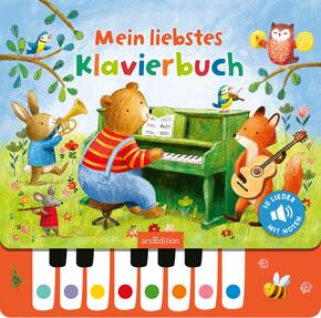 Mein liebstes Klavierbuch: Lieblingslieder zum Selberspielen - interaktives Soundbuch für Kinder ab 3 Jahren