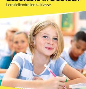 Übungsheft mit Lesetests in Deutsch 4. Klasse