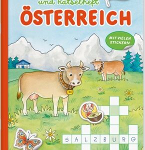 Mein Mal- und Rätselheft. Österreich