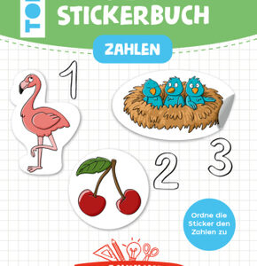 Vorschulwelt - Das 1-2-3-Stickerbuch