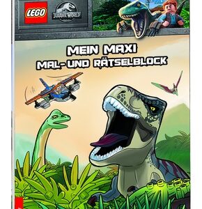 LEGO® Jurassic World(TM) - Mein Maxi Mal- und Rätselblock