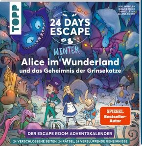 24 DAYS ESCAPE - Der Escape Room Adventskalender: Alice im Wunderland und das Geheimnis der Grinsekatze