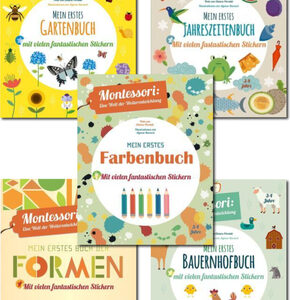 Montessori - Sparpaket für Kinder ab 3 Jahren (5 Bücher)