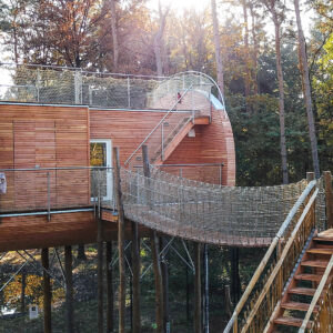 Außergewöhnlich Übernachten im Baumhaus für 2 (2 Nächte) in Dörverden