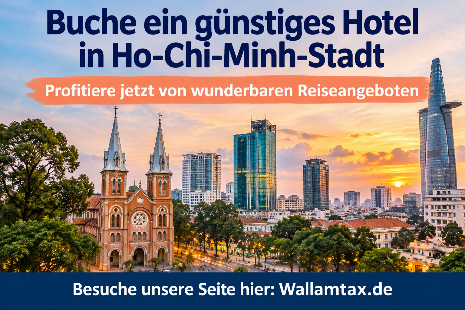 Buche ein günstiges Hotel in Ho-Chi-Minh-Stadt