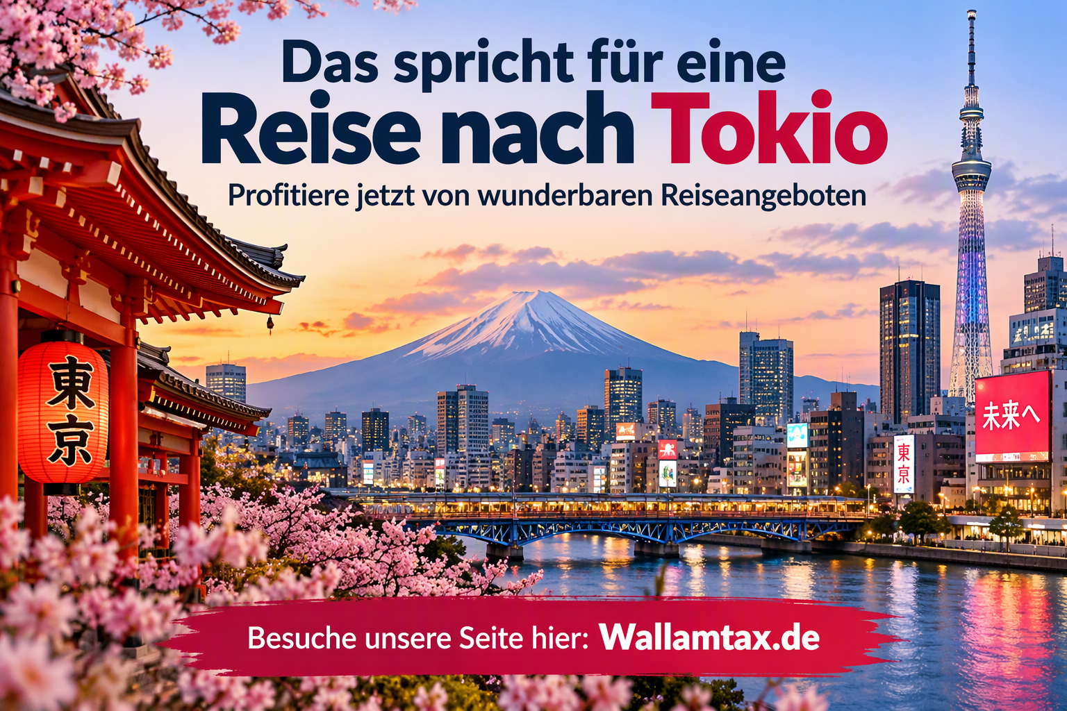 Tokio ist ein unvergessliches Erlebnis
