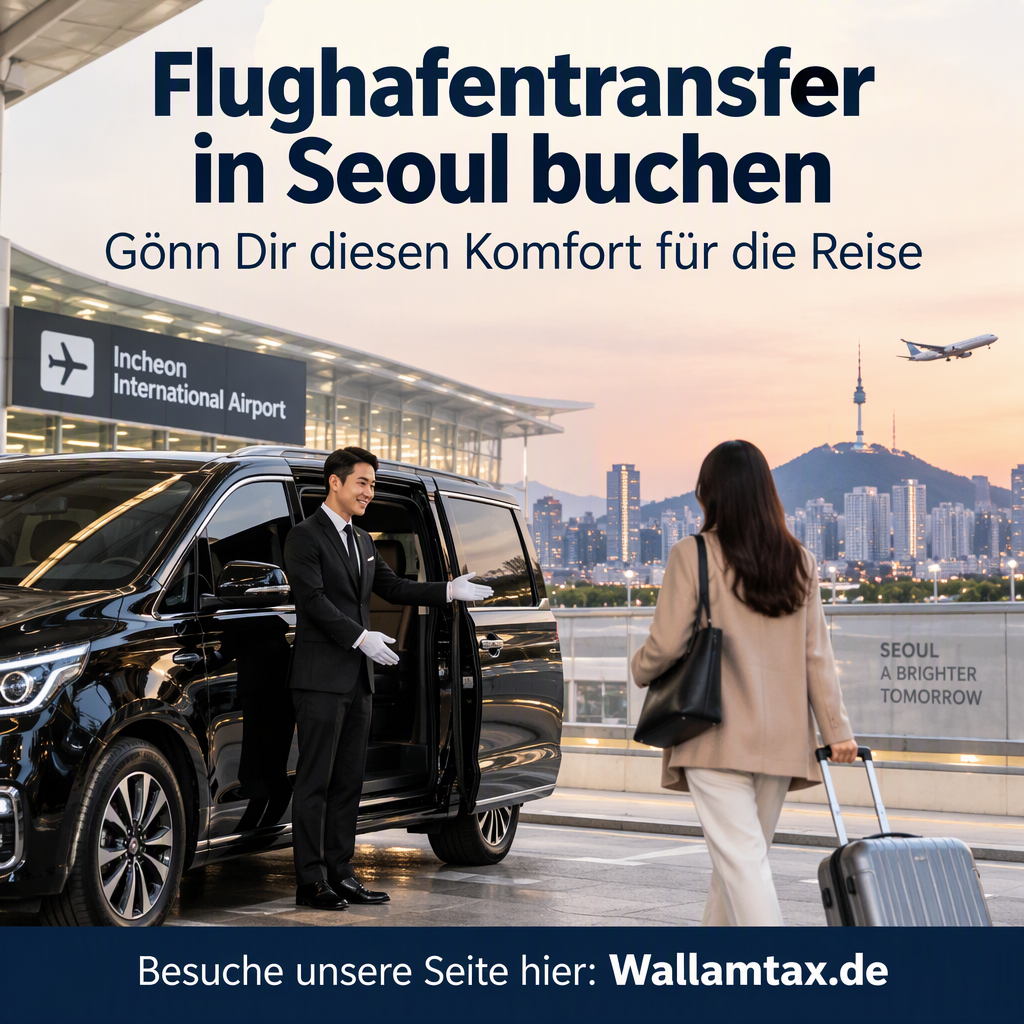 Flughafentransfer in Seoul buchen