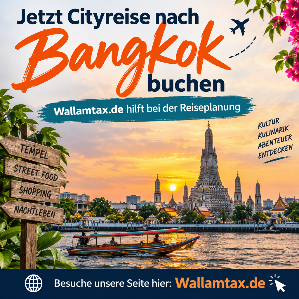 Jetzt Cityreise nach Bangkok buchen