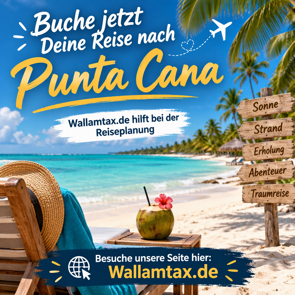 Buche jetzt Deine Reise nach Punta Cana
