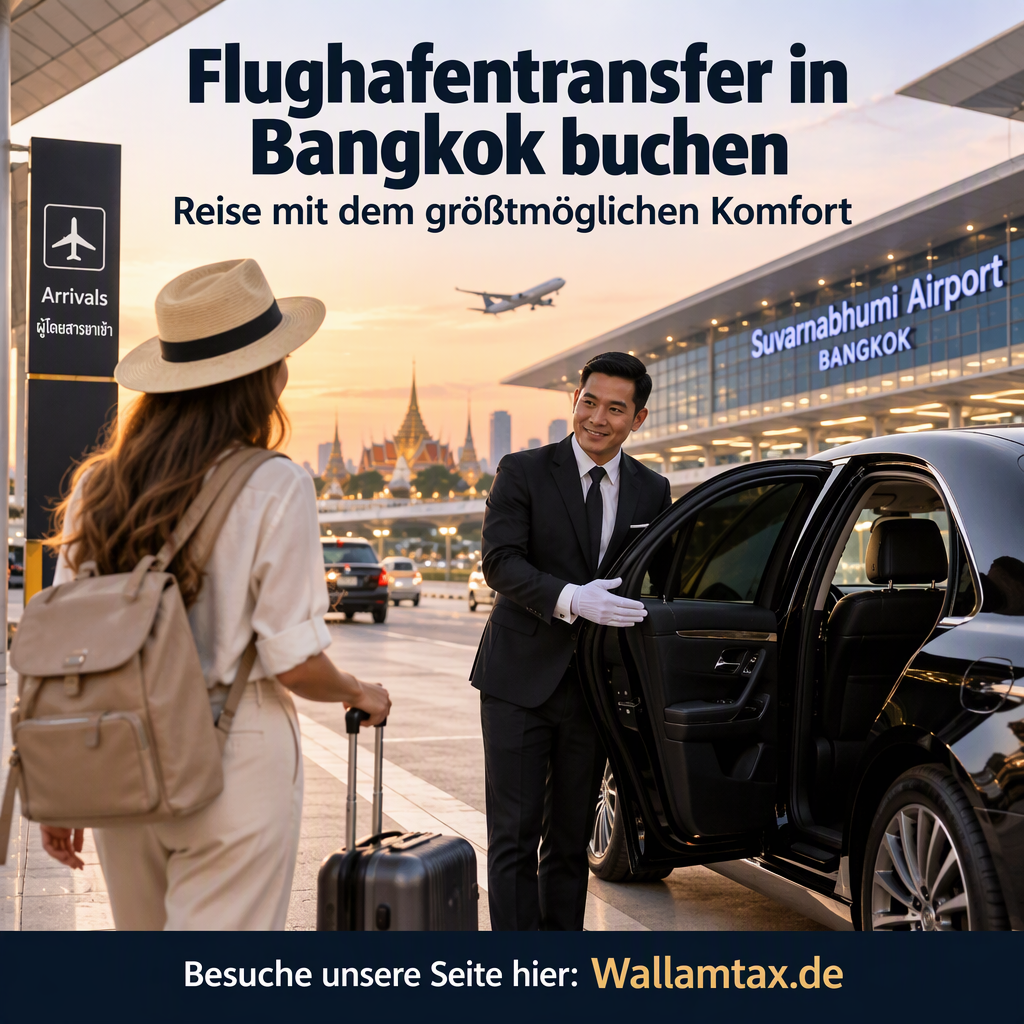 Flughafentransfer in Bangkok buchen