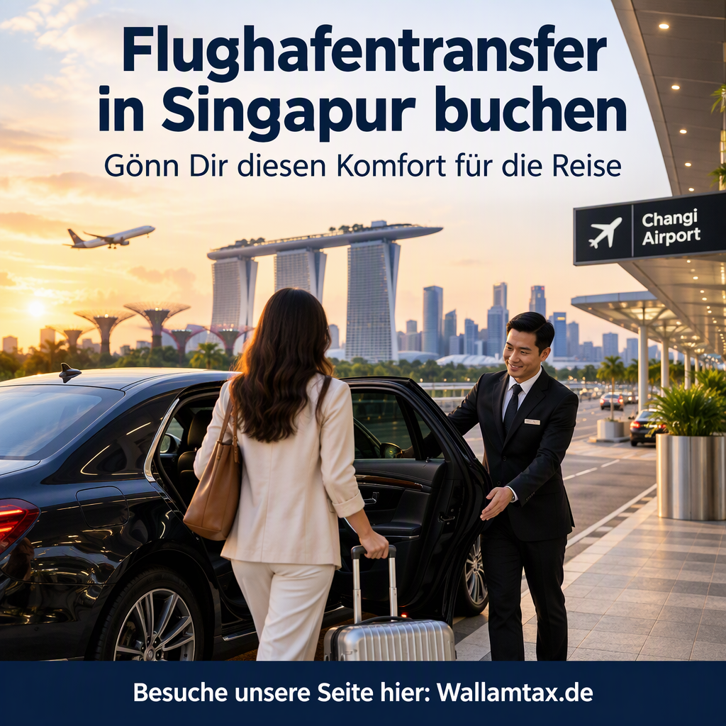Flughafentransfer in Singapur buchen